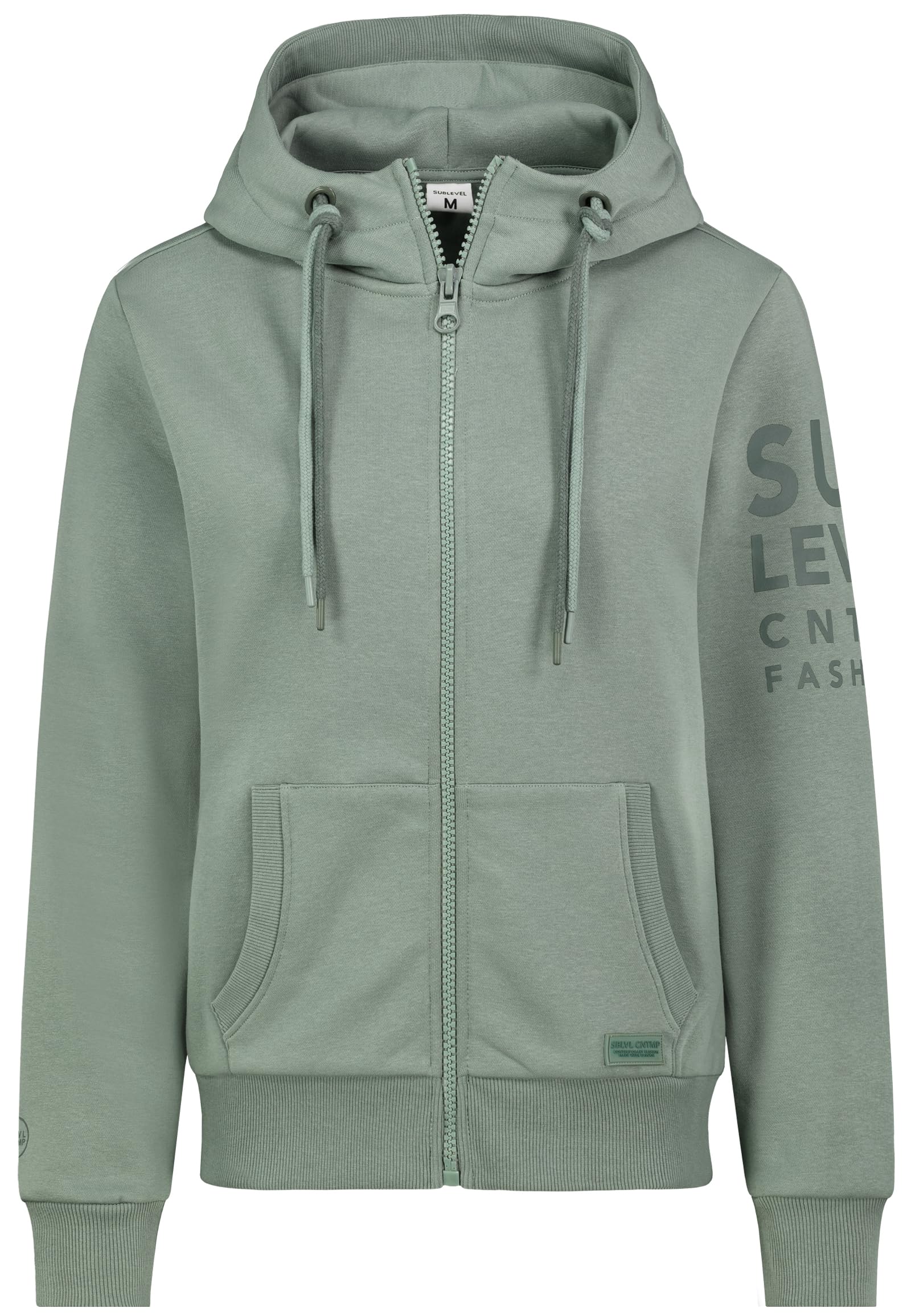 Sublevel Sweatjacke Hoodie Sweater Kapuzenpullover Übergangsjacke Frühlings