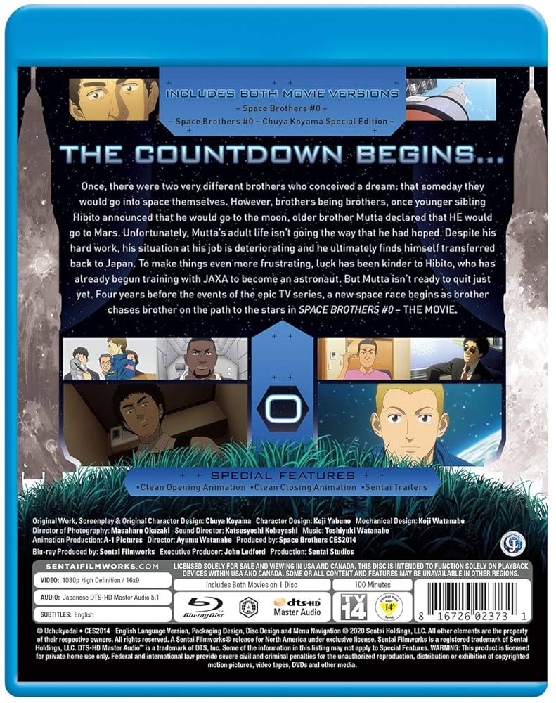 Space Brothers ＃0 [Blu-ray] Space Brothers 0 [Blu-ray] [Region Free]: Amazon.ca: Movies