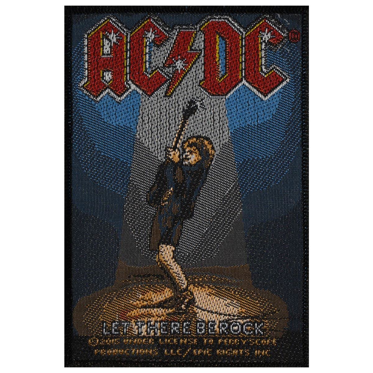 AC/DC ACDC Let There Be Rock Patch Angus Young Band Jacket Sew On Applique