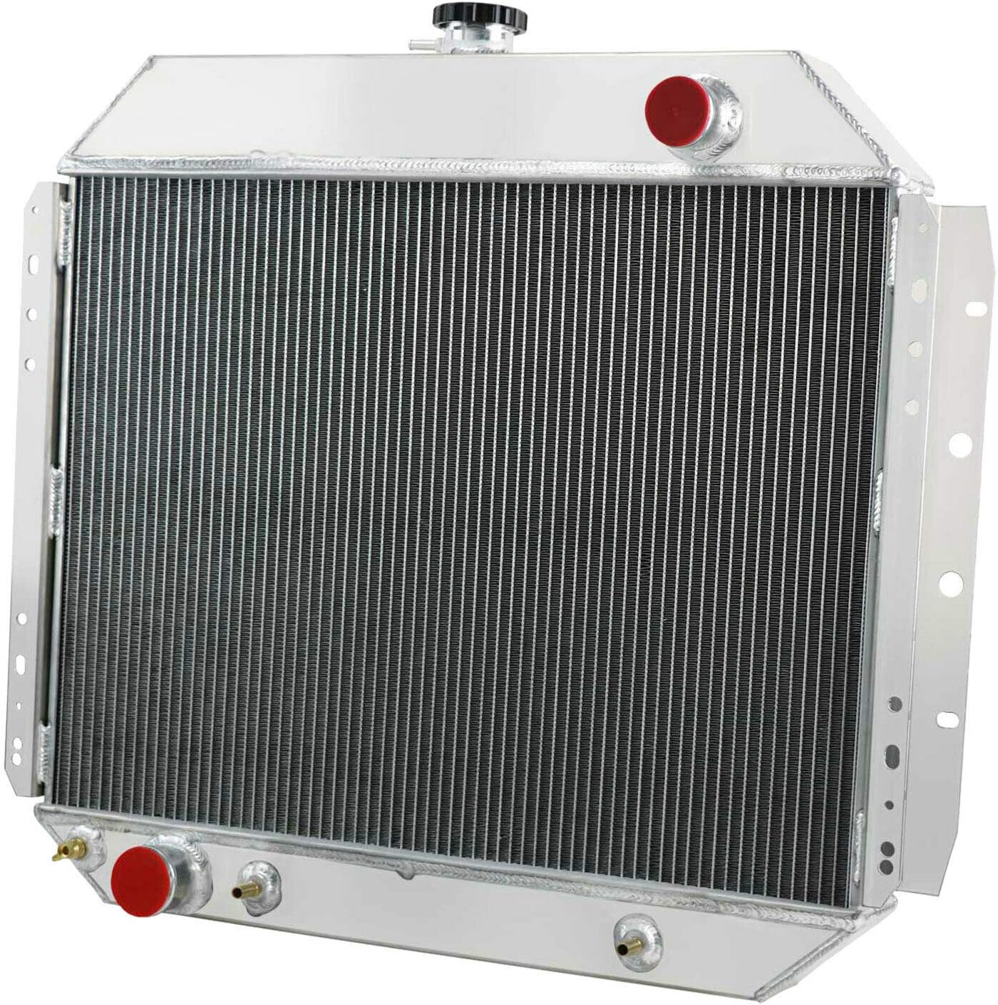 3 Rows Radiator For 1966-1979 Ford F100 F150 F250 F350 Bronco Truck V8 68 71 72 75 Core Performance High Flow Full Aluminum Racing Cooling 5.8L 6.6L 4.9L 5.0L 7.5L 5.9L 6.4L 3.9L 2.8L