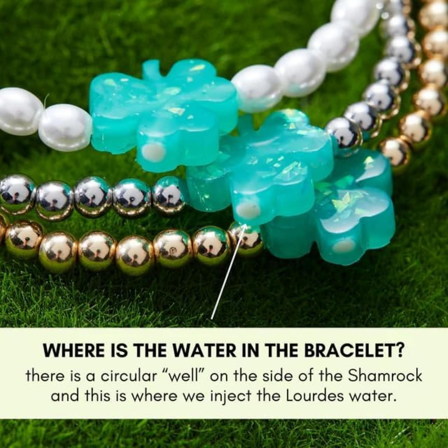 Holy Water Stretch Bracelet For Women