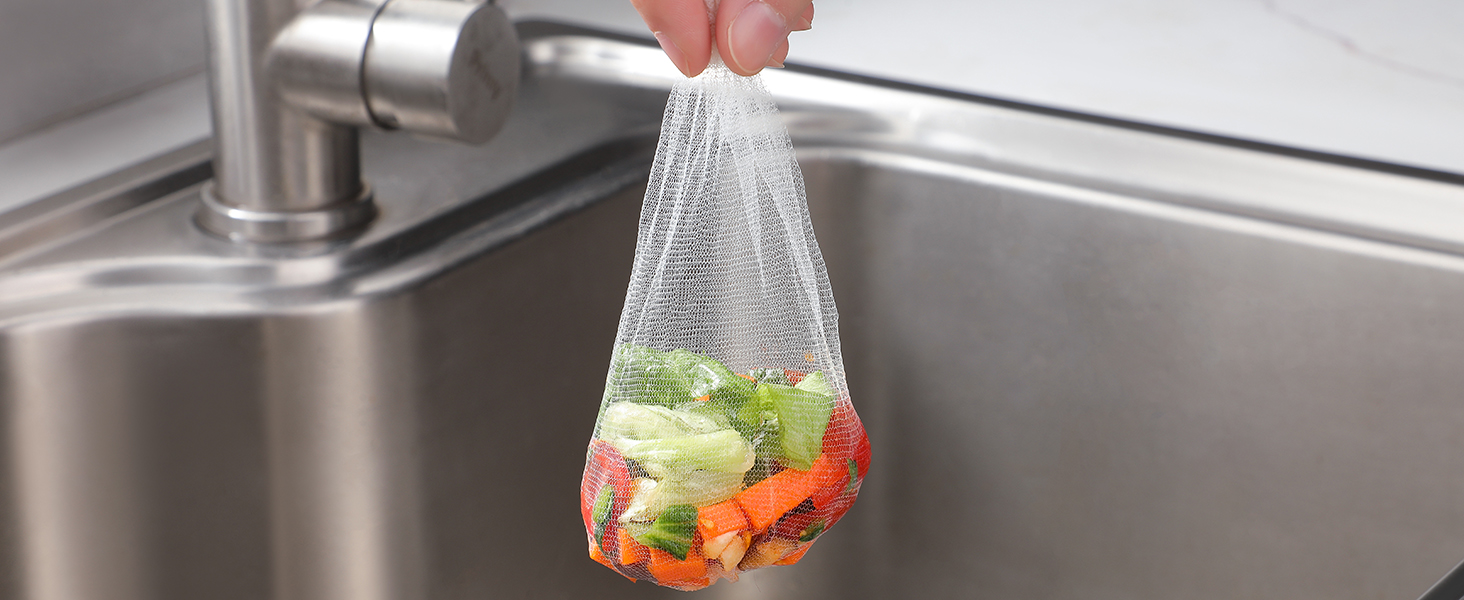 Pack 500 Bolsas Desechables para Colador de Cocina miniatura 7