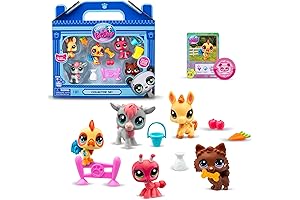 Farm Besties Collector Set: Delightful Animal Friends for Playful Adventures