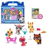 Farm Besties Collector Set - Gen 7 Bobble Head Pets #56-60, Imagination Toy for Kids 4+