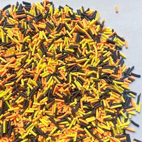 Miniatura 5 de EHOPE Gránulos falsos de resina de 1.76 oz (50 g), chispas de caramelo falso, gránulos de arcilla de polímero, rebanadas de arcilla polimérica para