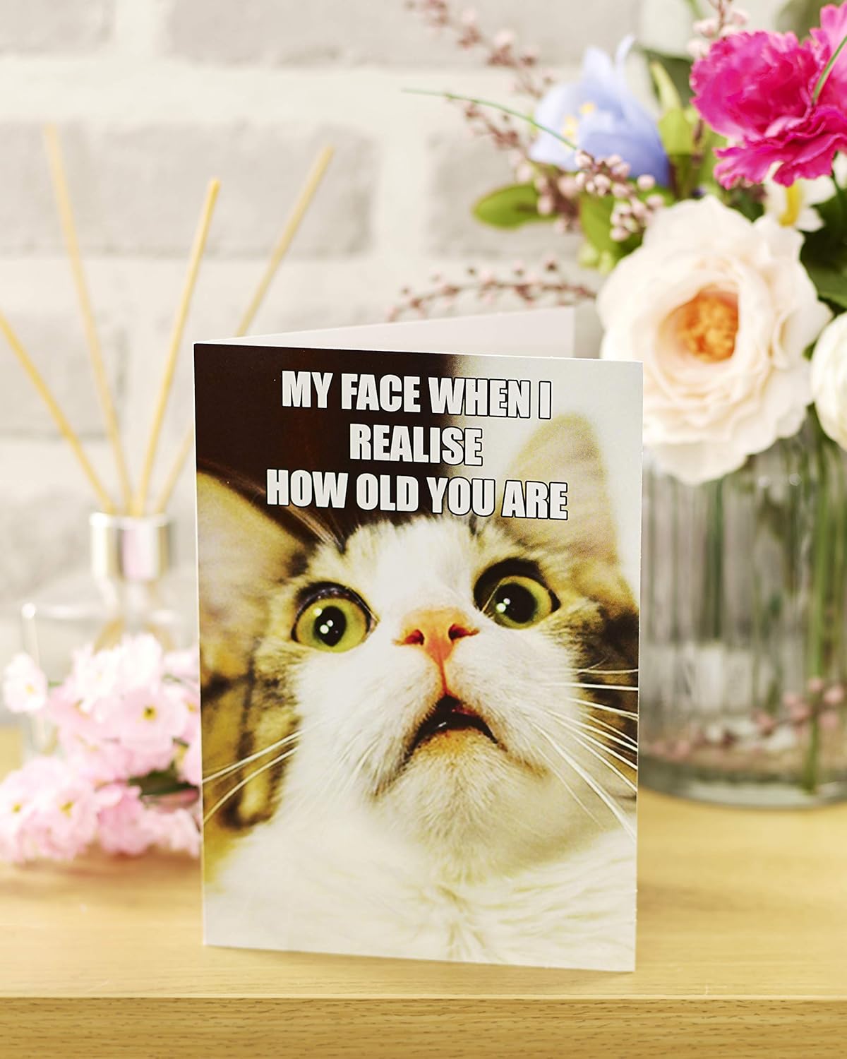 UK Greetings Funny Birthday Card - Funny Birthday Card For Friend - Friend Birthday Card - Birthday Card For Him - Birthday Card For Her - Funny Birthday Card With Meme