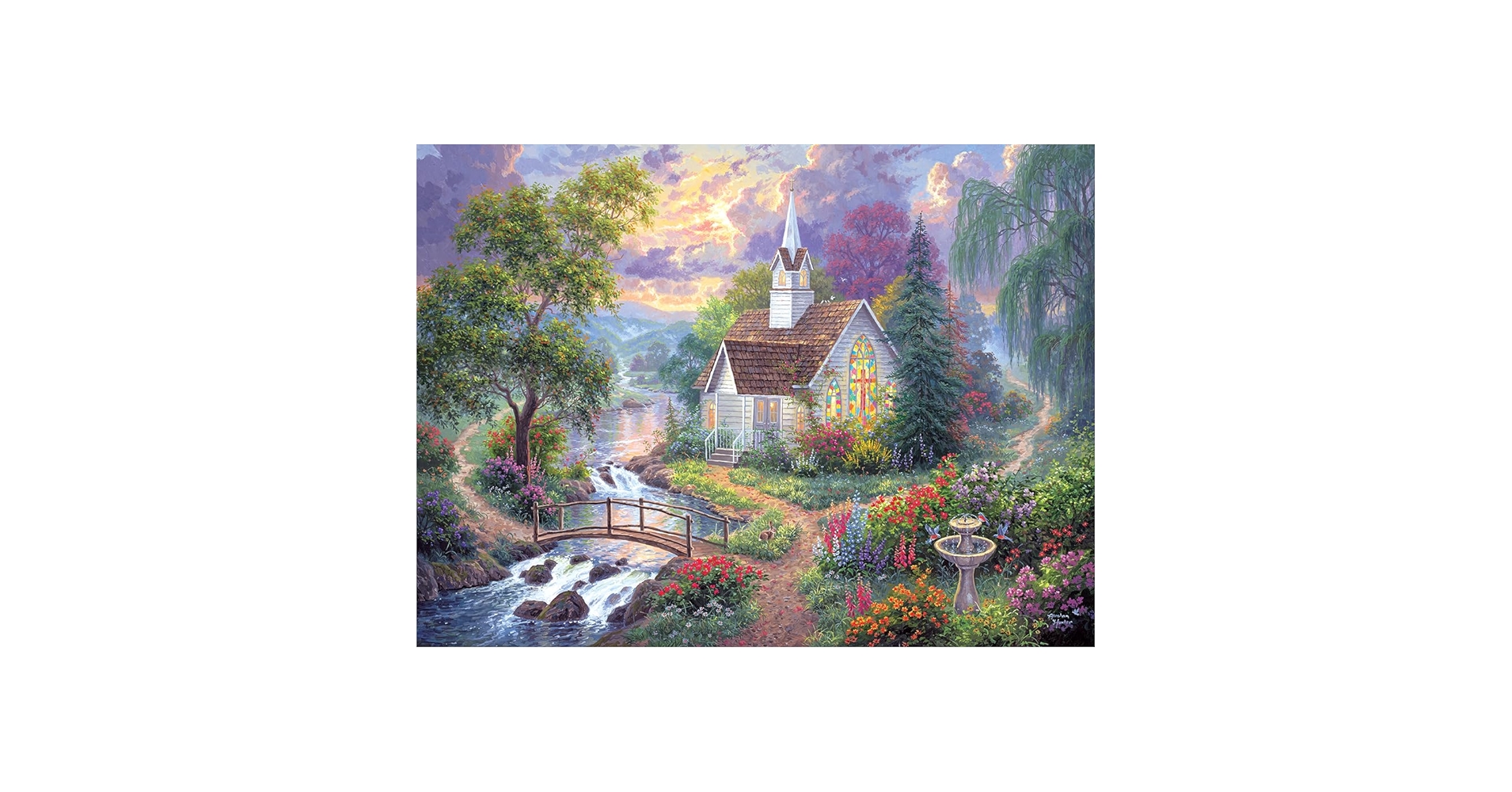 Amazon.com: RoseArt - Abraham Hunter - Light Unto My Path