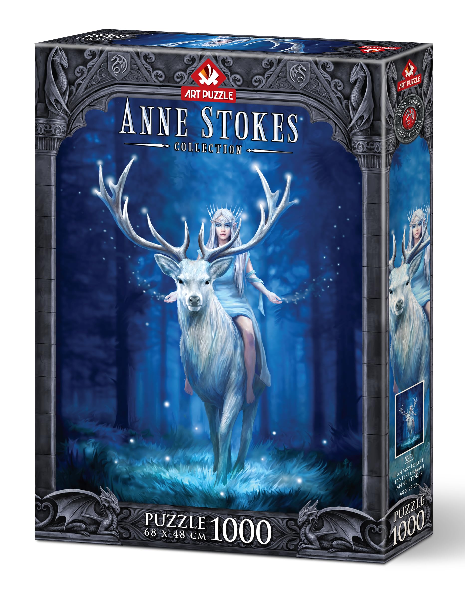 Art Puzzle Fantezi Ormanı 1000 Parça Puzzle