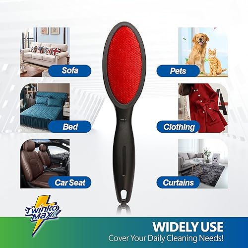 Miniatura 3 de Cepillo de pelusa, removedor de pelusas, removedor de pelo de mascotas, cepillo para ropa, cepillo mágico para quitar pelusas, cepillo de limpieza
