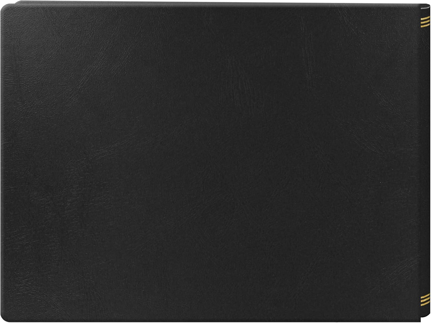 Pioneer Post-bound Deluxe Boxed Leatherette Magnetic Album, Black