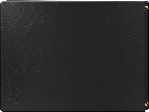 Miniatura 2 de Pioneer Post-bound Deluxe - Álbum magnético de cuero sintético en caja, color negro