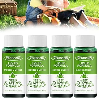 GreenRevive HydroSeeding Lawn Solution, Cowboy Green Grass Seed Spray, Liquid Green Grass Lawn Spray, Hippie Green Grass S...