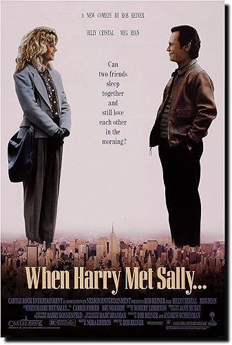 When Harry Met Sally - Póster de la película  Arte de pared (24 x 36 pulgadas  24.0 x 35.8in) sin marco, impresión de papel fotográfico listo para disponible en Yaxa Guatemala