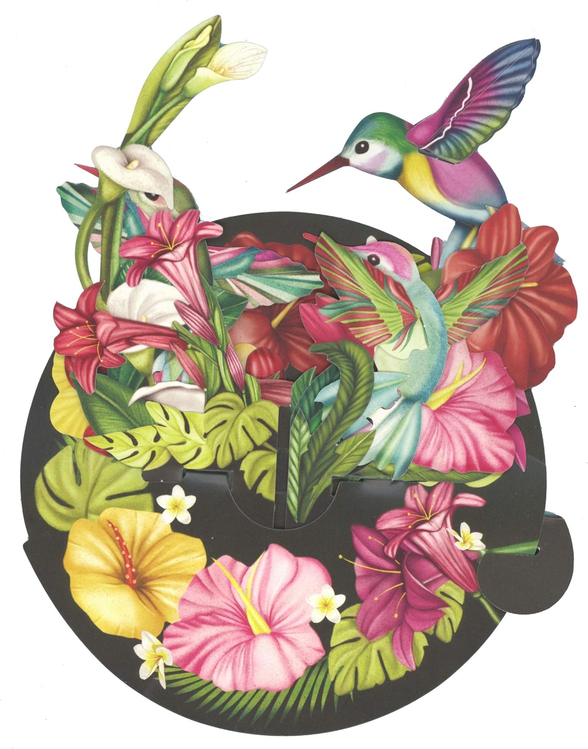 Santoro Pirouettes PS047 Hummingbirds 3D Pop up Card