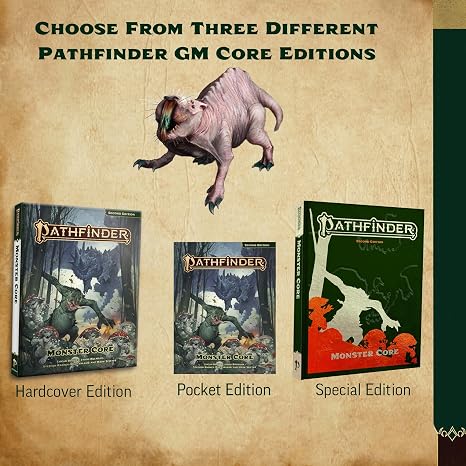 Pathfinder Monster Core (Pathfinder Second Edition (PF2E))