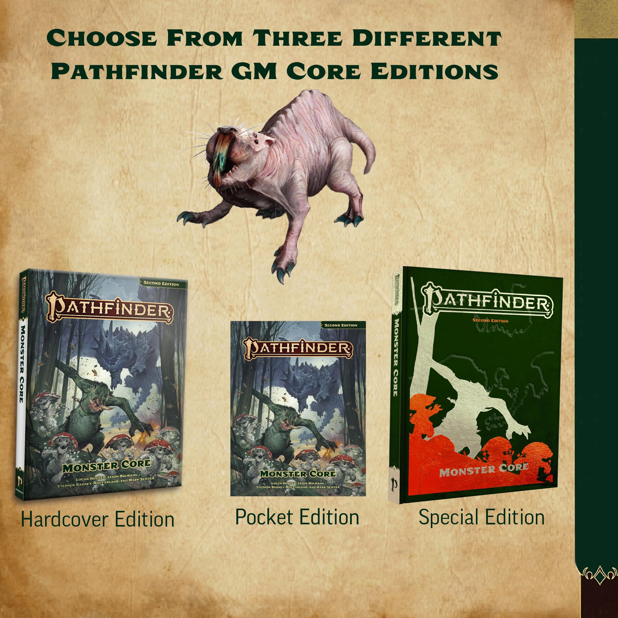Pathfinder RPG: Pathfinder Monster Core (P2)