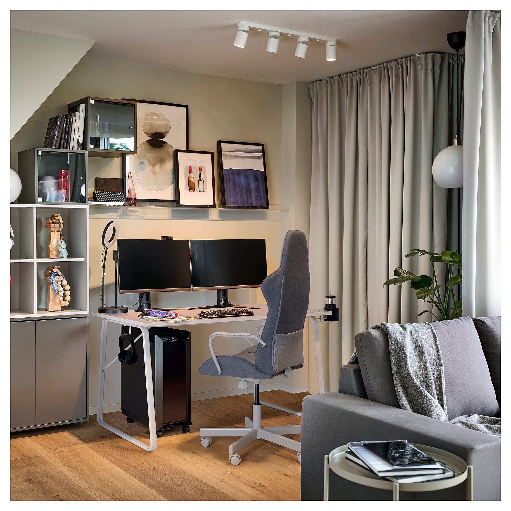 IKEA Bureau de jeu HUVUDSPELARE - 140 x 80 cm - Beige