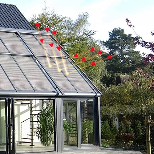 Miniatura 2 de Película reflectante de privacidad para ventana, película opaca total para ventana, película aislante de papel de aluminio, bloqueo solar, control