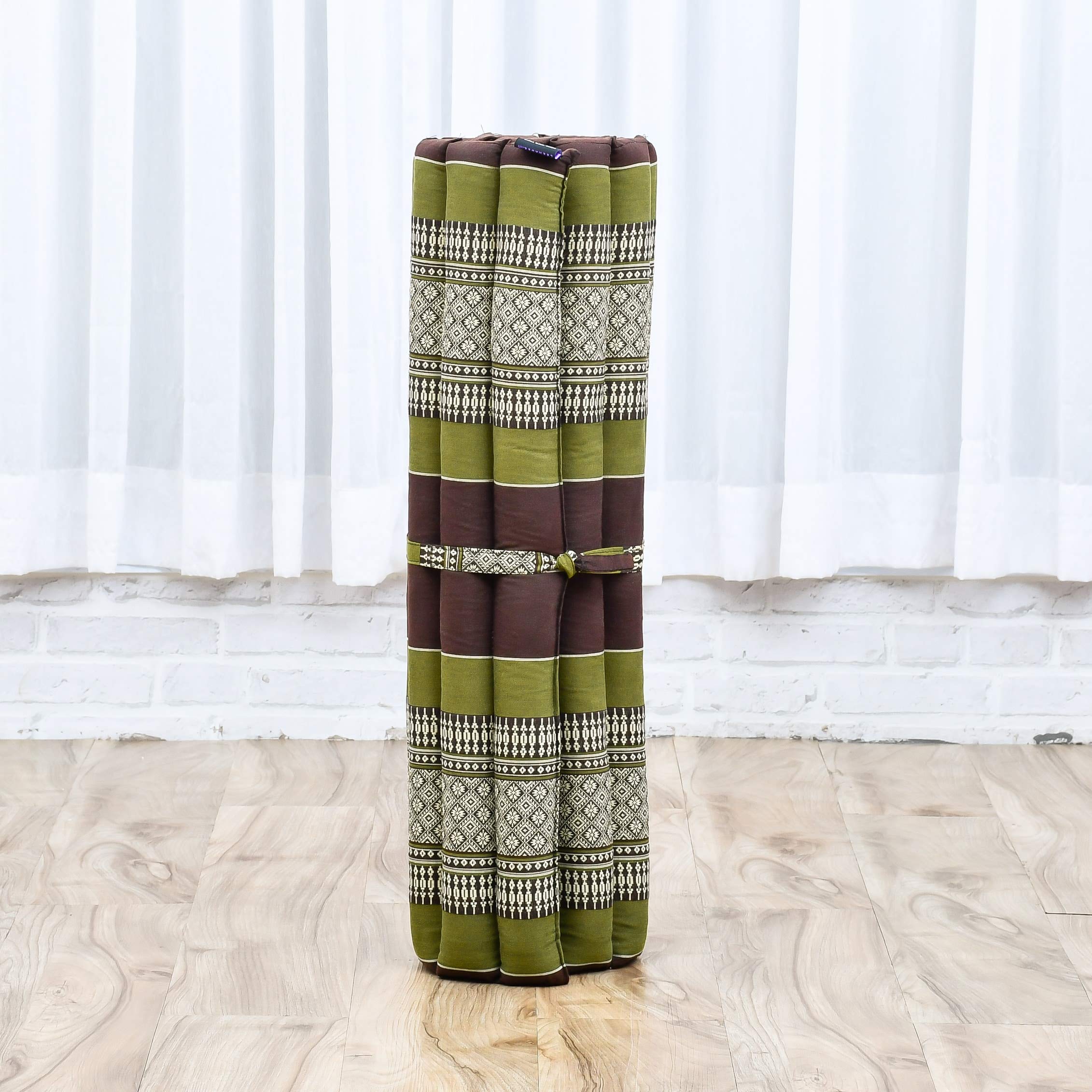 Leewadee Set Méditation Zafu & Zabuton - Coussin Méditation Kapok Yoga Zen Zazen