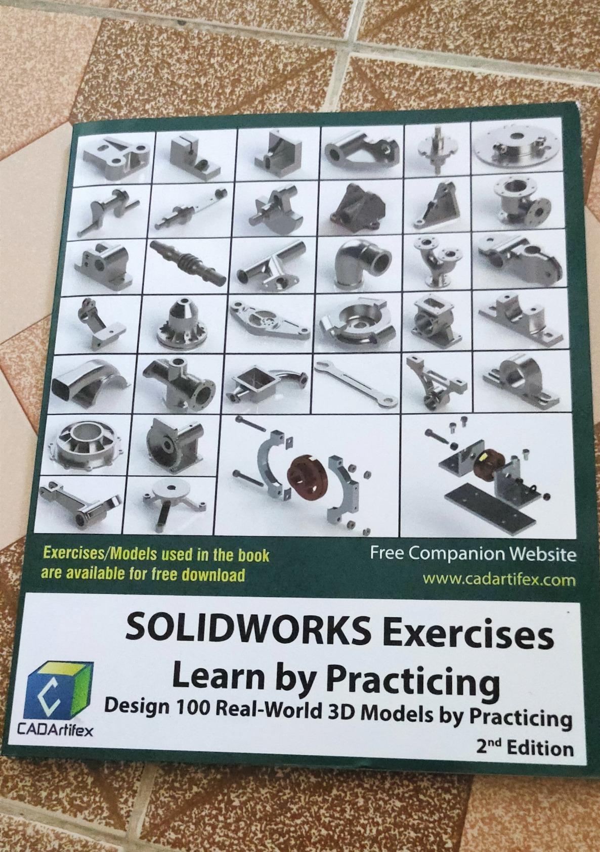 Buy Solidworks Exercises: Learn by Practicing; Design 100 Real-World 3D ...