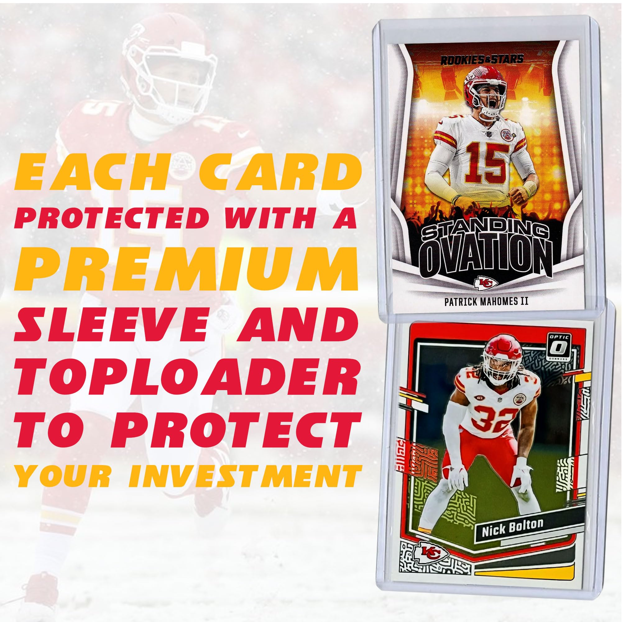 Amazon.com: Kansas City Chiefs Super Bowl LIX Football Card Bundle 
