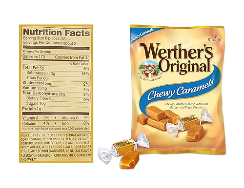 Miniatura 4 de Werthers - Caramelos masticables originales de 2.4 onzas (paquete de 2)