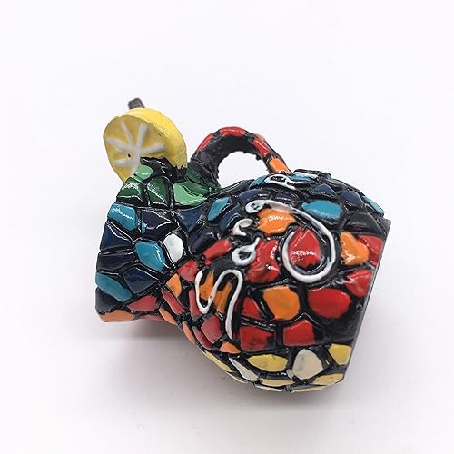 Miniatura 4 de Imán de nevera Sangría Cerveza España Resina 3D Artesanía Artesanía Turística Viaje Ciudad Recuerdo Colección Letra Etiqueta para Refrigerador