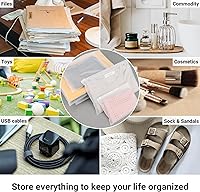 Vista 6 de Bolsas esmeriladas con cremallera para ropa, 25 piezas, bolsas de plástico para camisas de embalaje de camisetas, traje de baño, bikini, traje