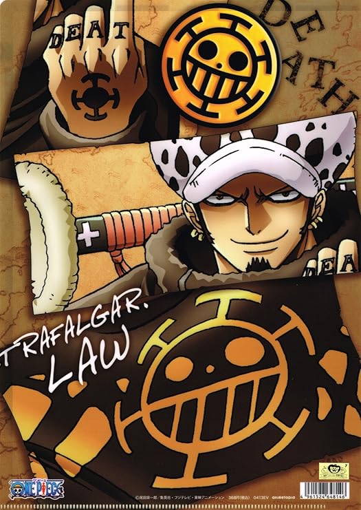 One Piece クリアファイル トラファルガー ロー アニメ 萌えグッズ 通販 Amazon