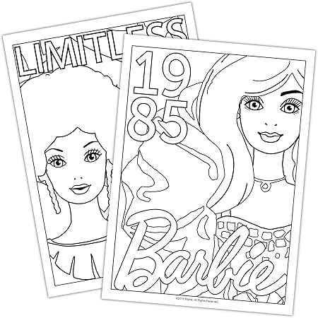 Amazon Bendon 44752 バービー アドバンスド ぬりえ アクティビティブック マルチカラー 画材 通販