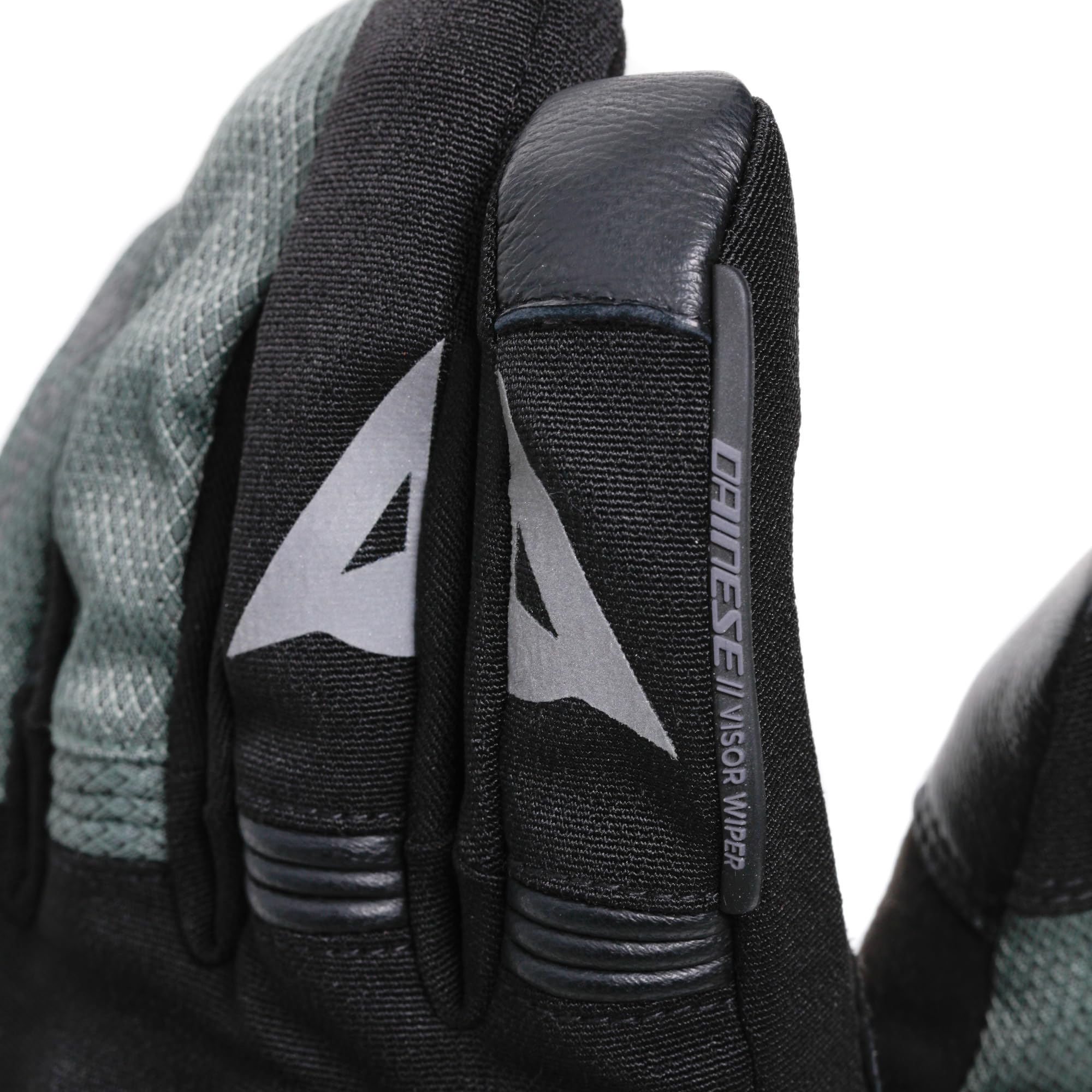 Dainese - Teyde Gore-Tex Gloves, wodoodporne rękawice motocyklowe, męskie, czarne/zieleń wojskowa, XS