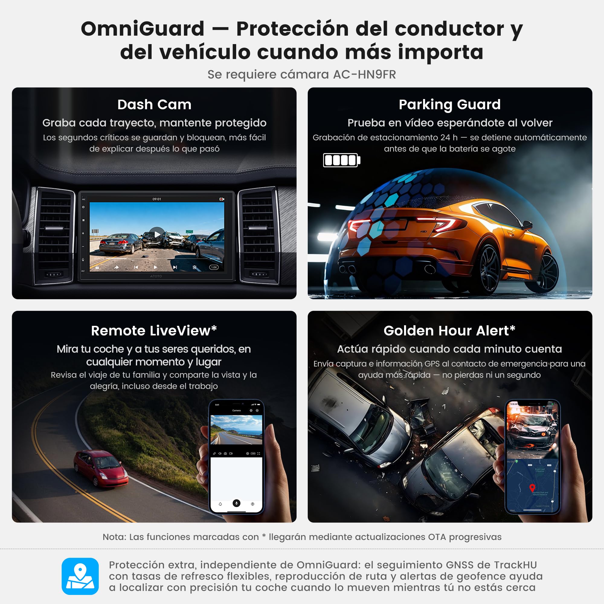ATOTOZONE Android Radio Coche 2 DIN, 7" Pantalla Táctil 4G+64G Cargadores de Medios Digitales, CarPlay/Android Inalámbrico, WiFi/BT/USB, Hi‑Fi DSP w/4V Pre‑Outs, AI Chat&GPS Tracking, S8 Gen4