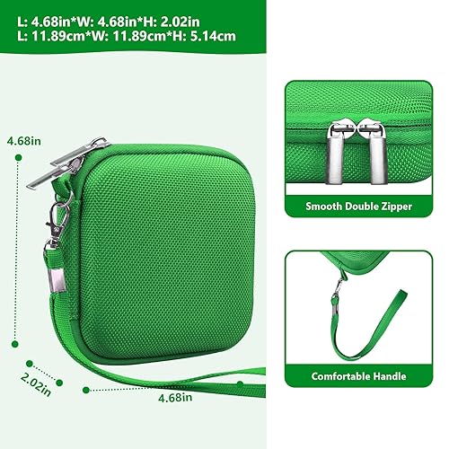 Miniatura 3 de Supmay Estuche rígido de transporte para consola de juegos de mano retro RG34XXSP/RG35XXSP, soporte de almacenamiento de viaje con bolsa de malla