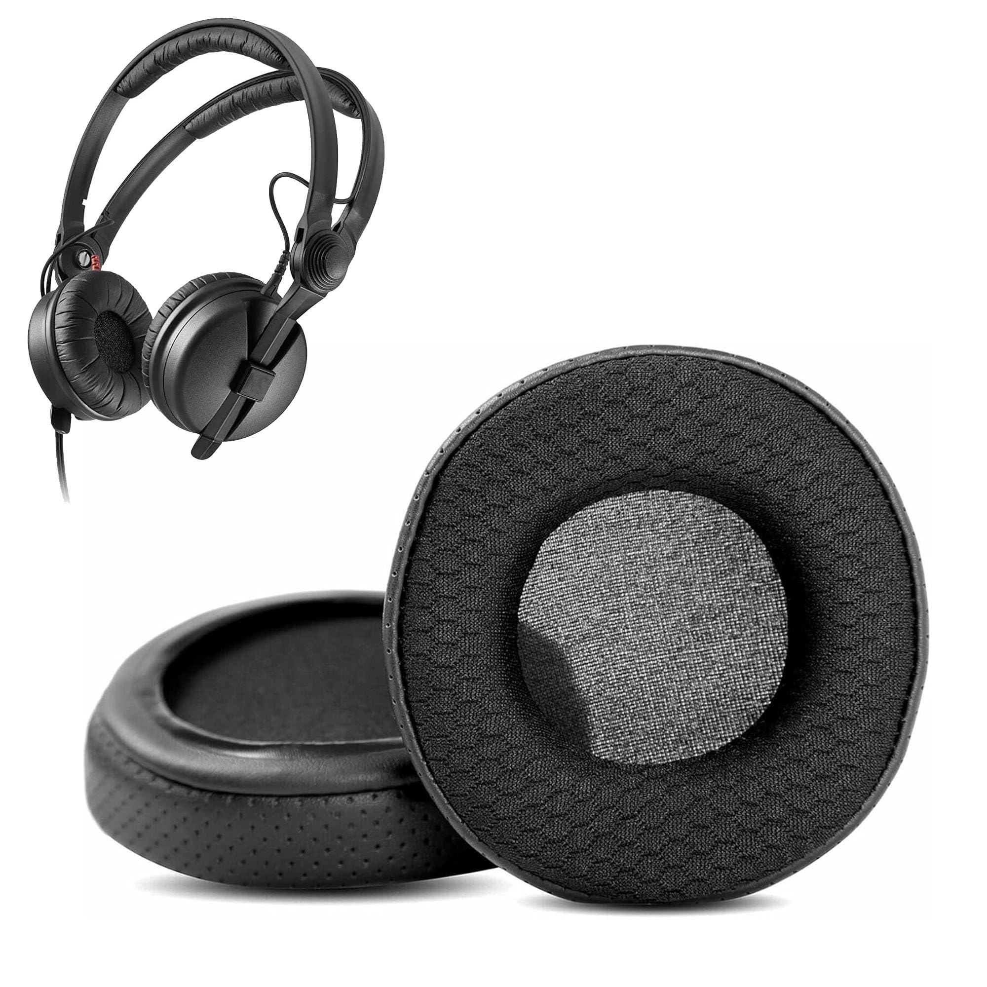 Set Cuscinetti Auricolari E Archetto Per Cuffie Sennheiser HD25-1, HD25-II, HD25SP - Foto 2