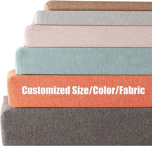 Cojín de banco personalizado, almohadilla de banco de tamaño personalizado con parte inferior antideslizante, cojín de asiento de ventana panorámica