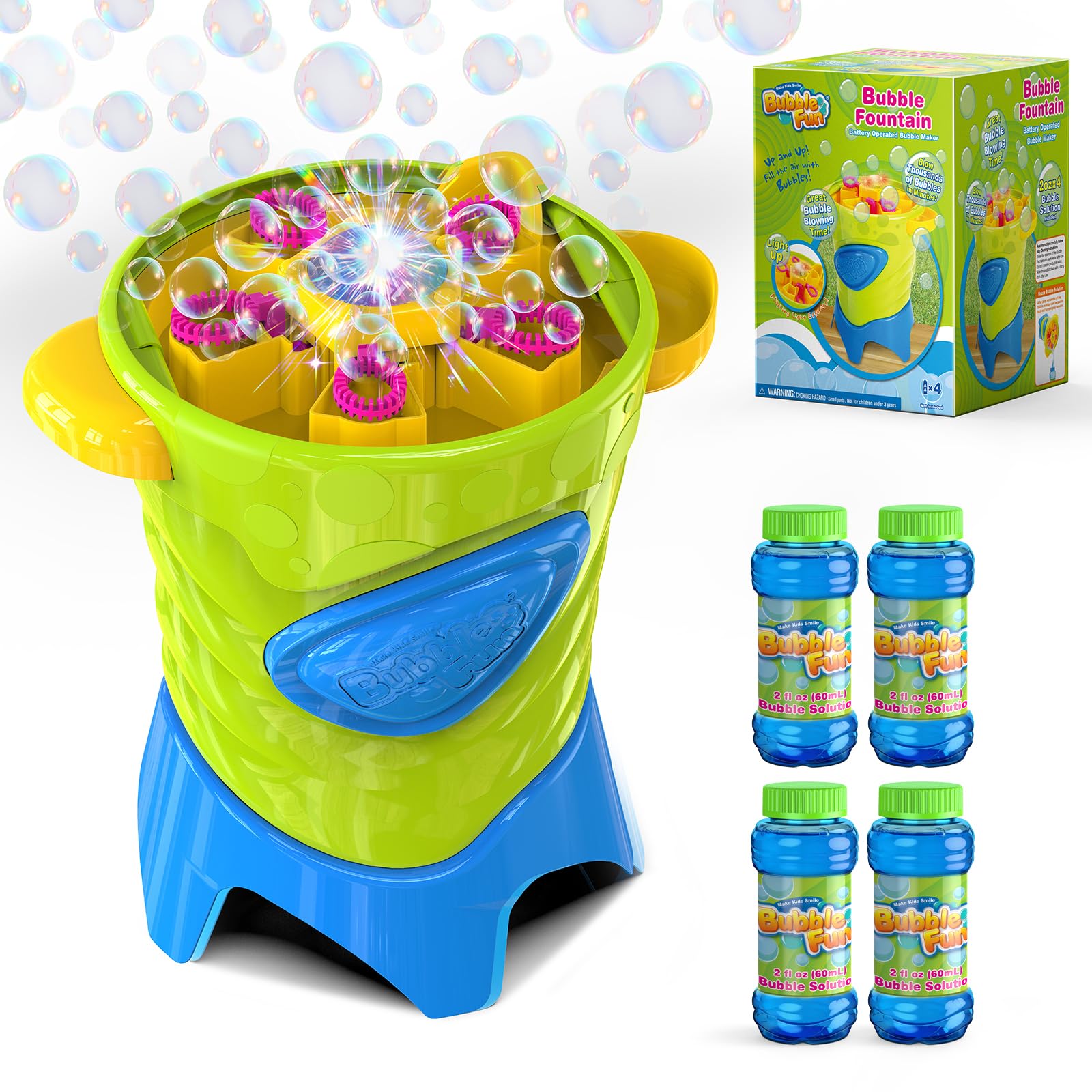 Tiny Typhoon - Máquina automática de burbujas para niños