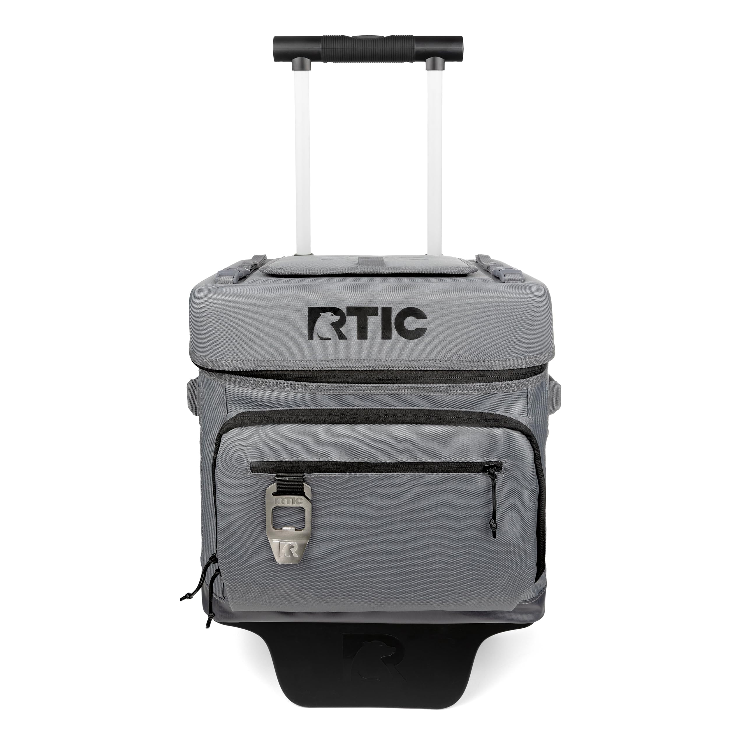 RTIC 40 Can Everyday Wheeled Cooler, Soft Sided Insulated Portable Rolling Collapsible Cooler Bag with Wheels and Handle for Outdoor, Beach, Camping,