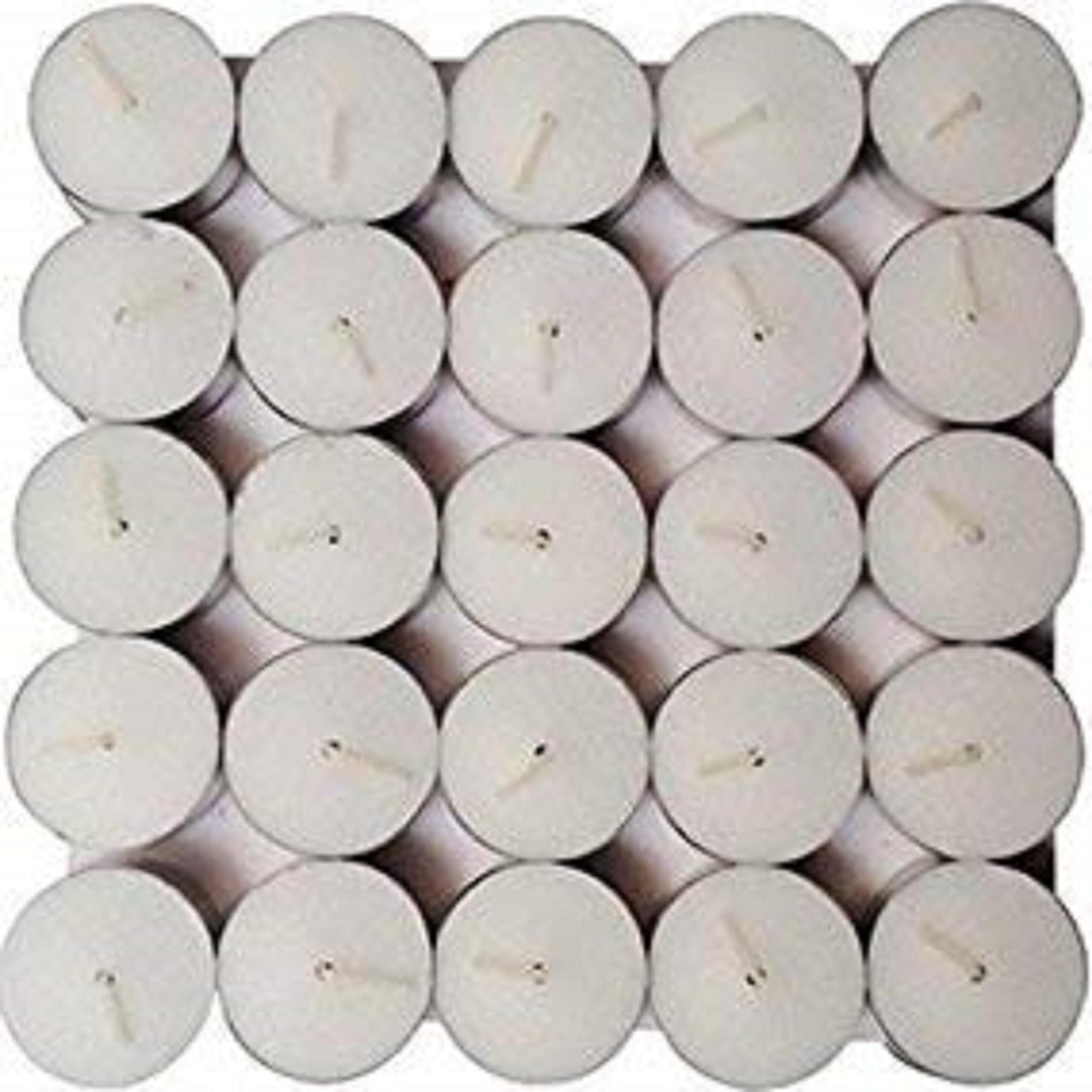 Crazy Sutra? Tealight Candles Pure Wax, Unscented, Long Burning Tealight, 1.5 to 2.5 Hours Burn time, White Unscented Tea Light Candles (Pack of 50)