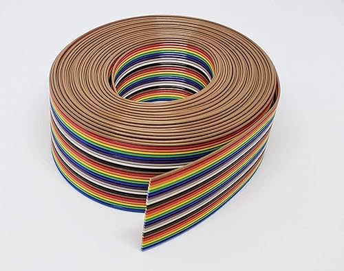 Miniatura 5 de Accesorios para PC - Conectores Pro 10FT 26P IDC Rainbow Color Flat Ribbon Cable para conectores de 0100in 26P-10FT