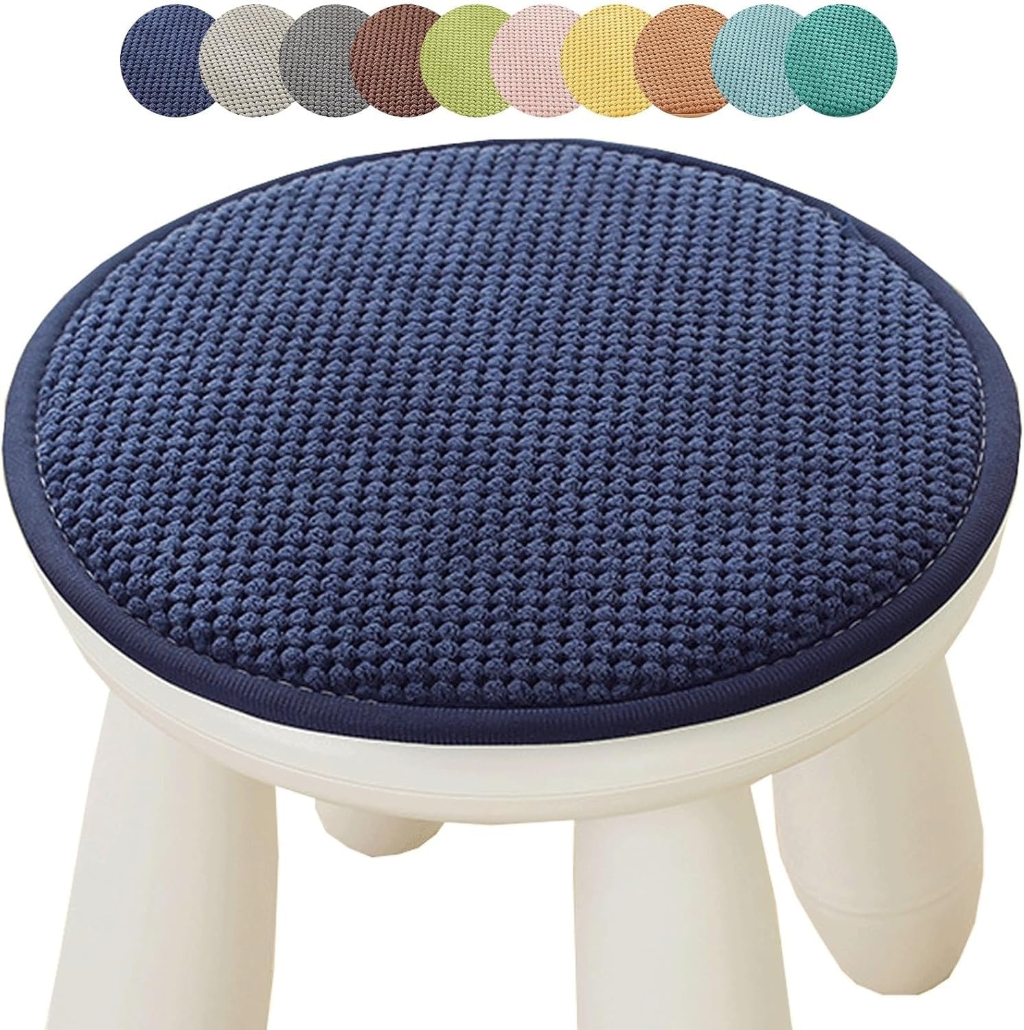 Amazon.co.jp: 丸型スツールクッション 25/30/35/40/45cm 紐付き