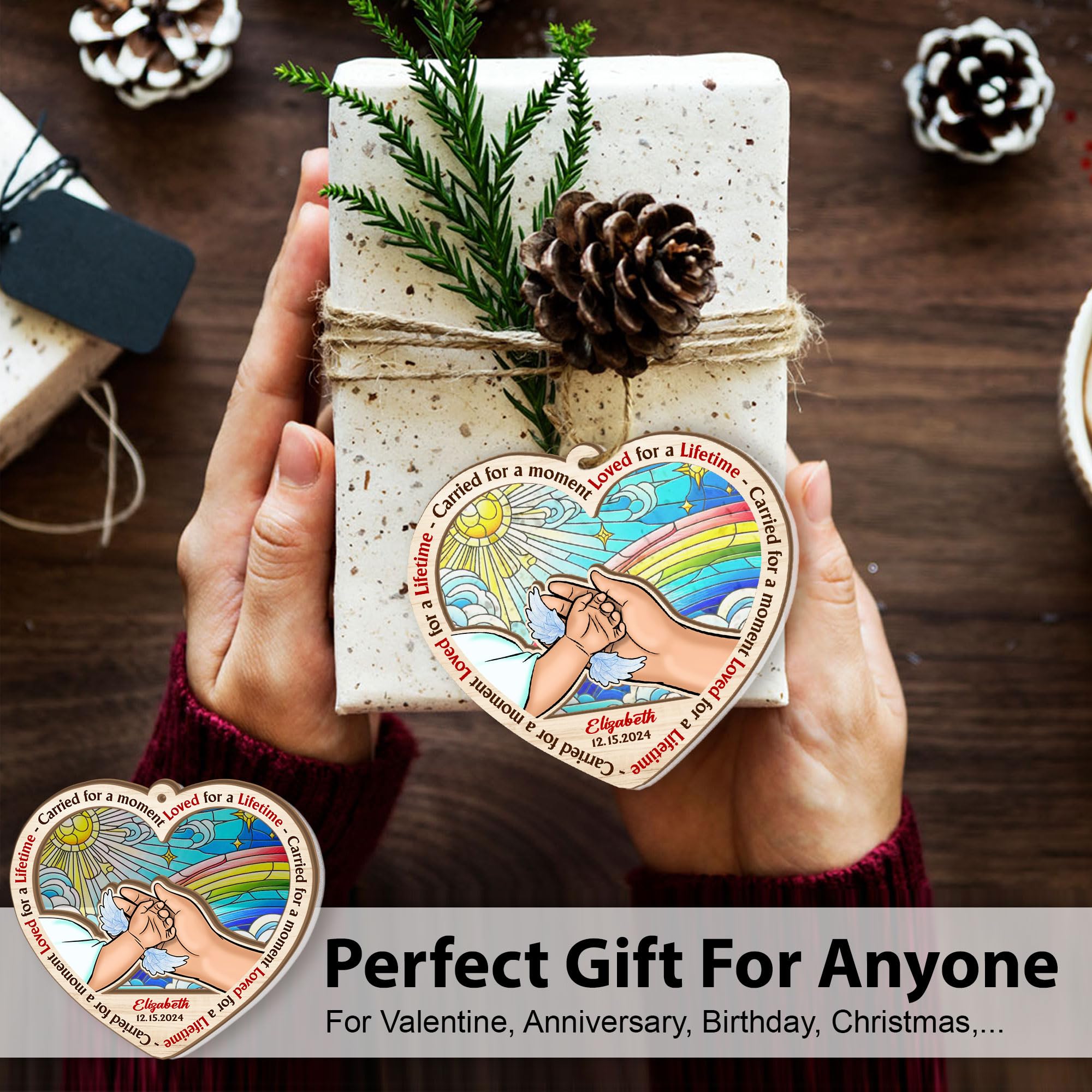 ARTSYWIX Baby Loss Memorial Suncatcher Ornament, Infant Loss Gifts