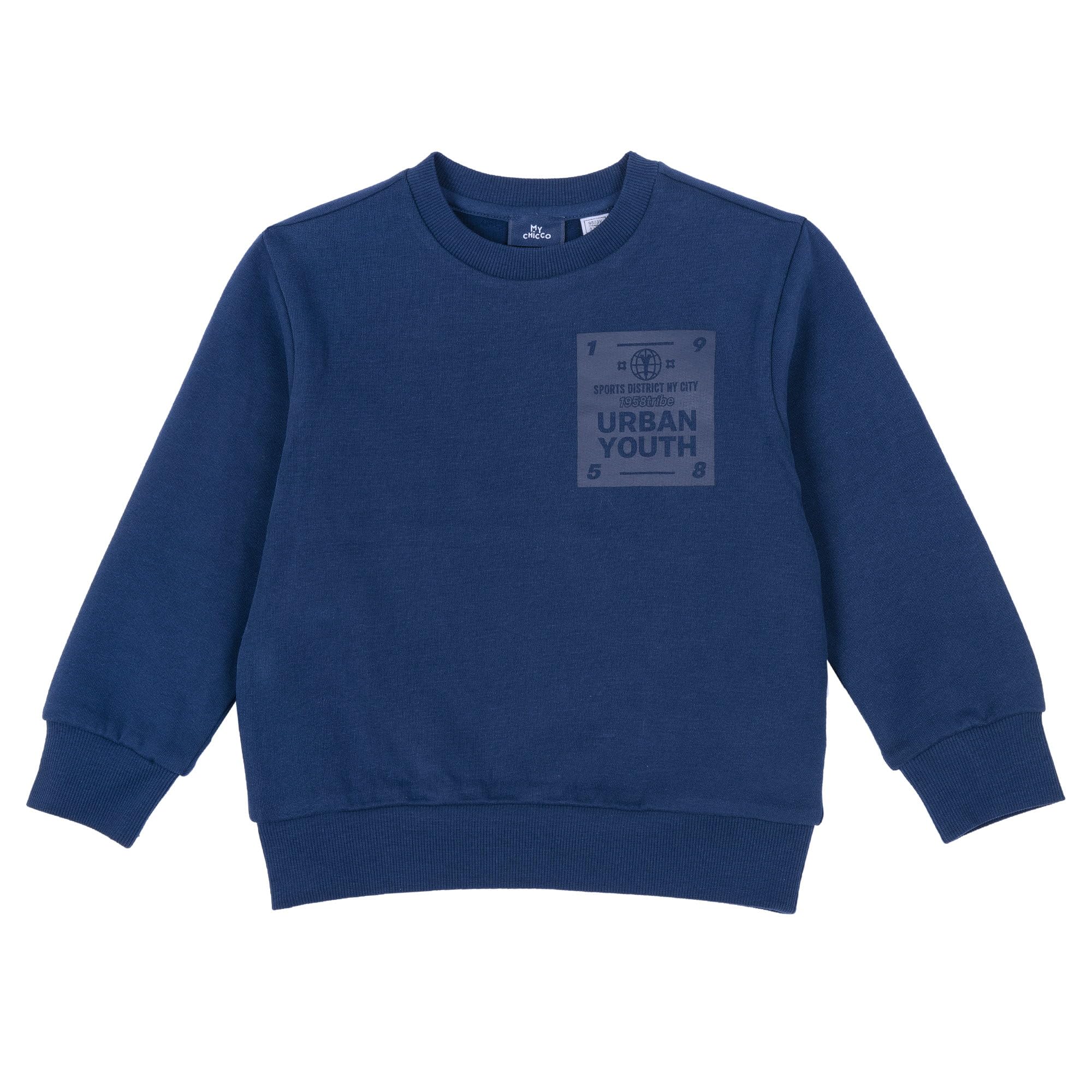 Chicco, Sweat Enfant, en Tissu Doux, Lavable en Machine, Vêtements Enfant, Designed in Italy