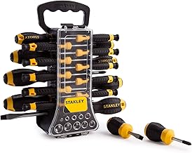 Stanley STHT0-70888 - Juego de destornilladores (51 piezas), color amarillo y negro