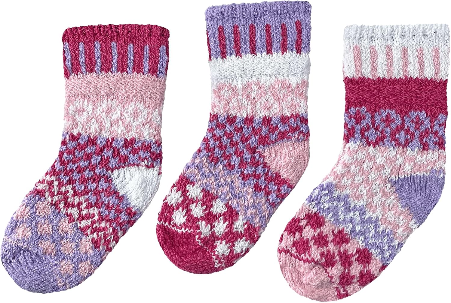 Solmate Socks Baby Socks - Mismatched Baby Crew with Spare for Boys and Girls