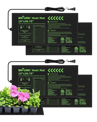 BN-LINK 10' x 20.75' Seedling Heat Mats for Seed Starting Plant Germination