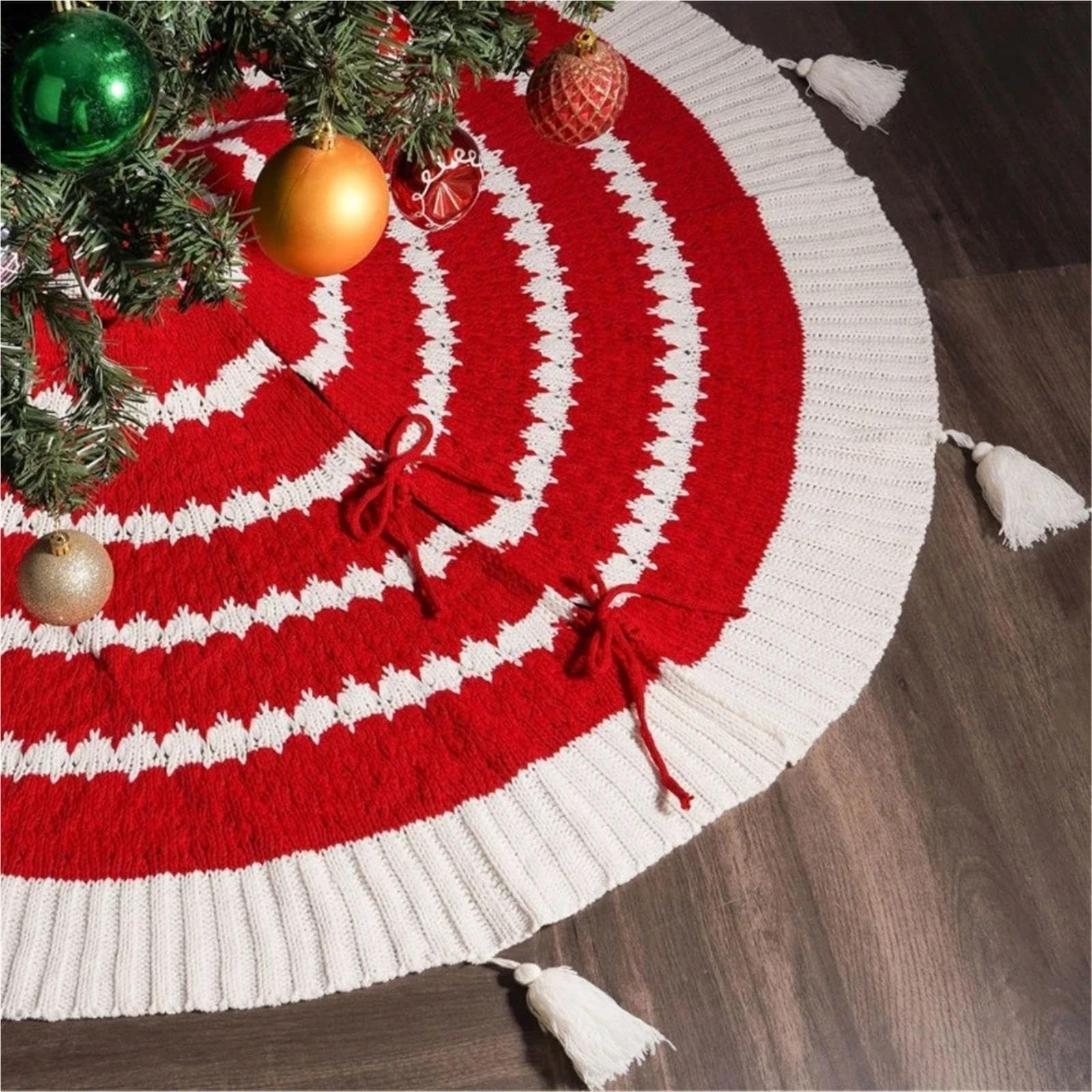 Tapis de Sapin Jupe d'arbre de Noël 120 cm diamètre