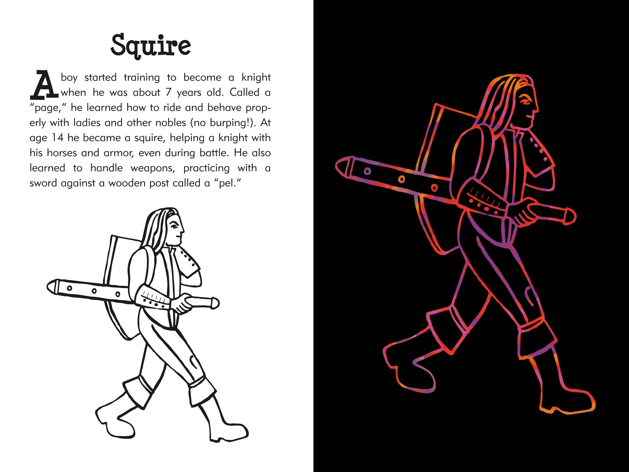 Knights Scratch and Sketch: For Brave Artists and Loyal Subjects of All Ages (Scratch & Sketch)