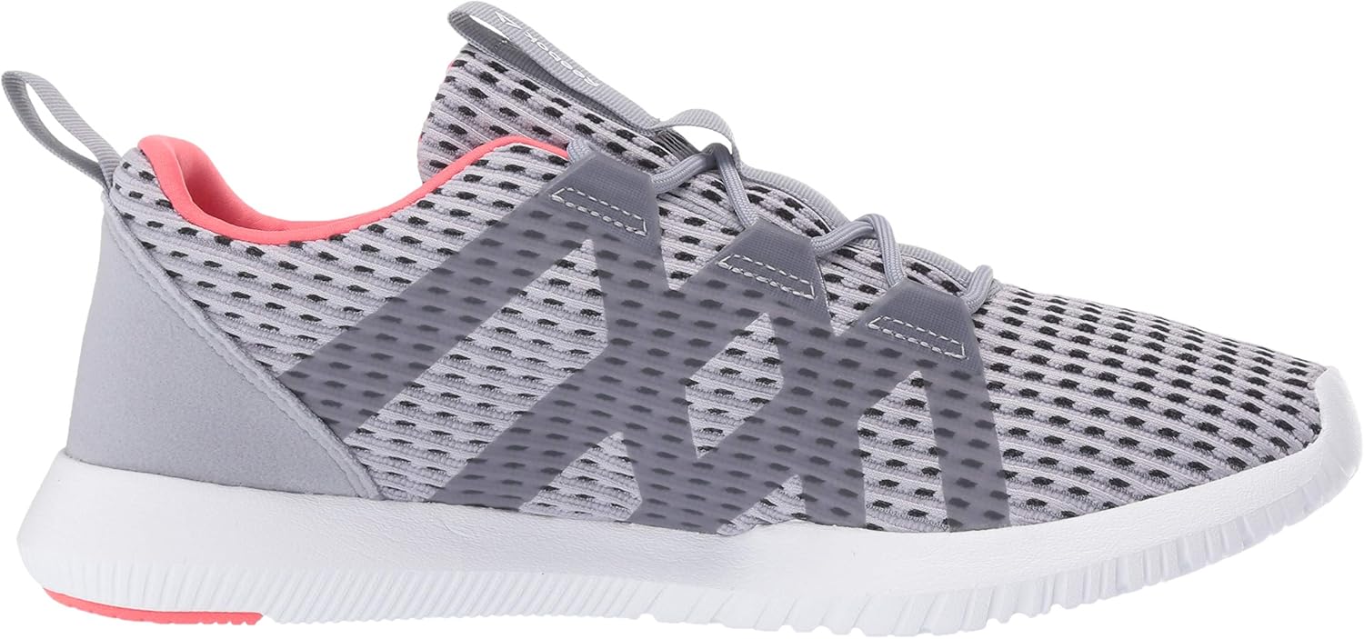 Reebok Women's REAGO Pulse, Cool Shadow/Cold Grey/White/Bright Rose, 5.5 M US