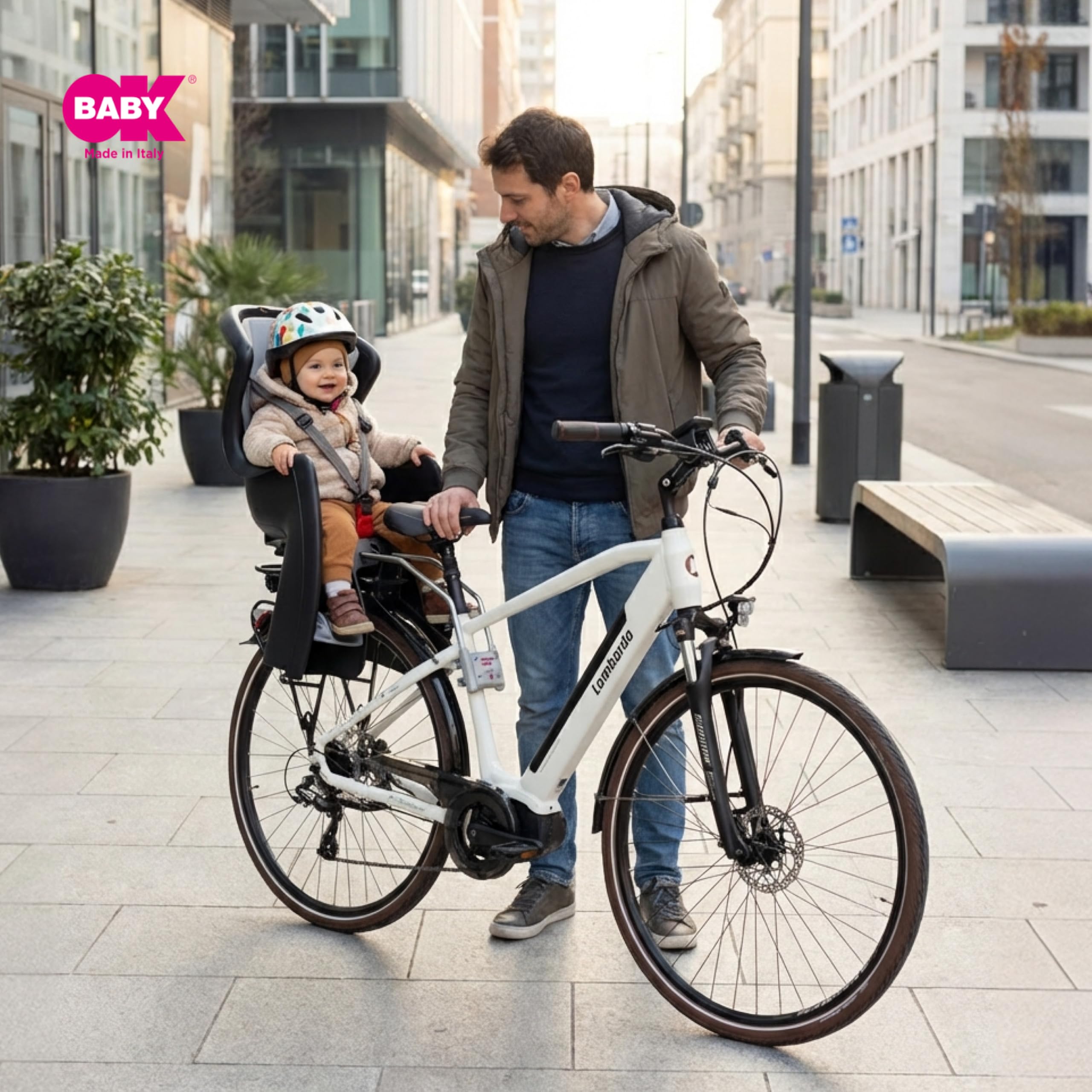 Baby Shield Rear Seat per Bambini 22 kg - Nero - Dettaglio