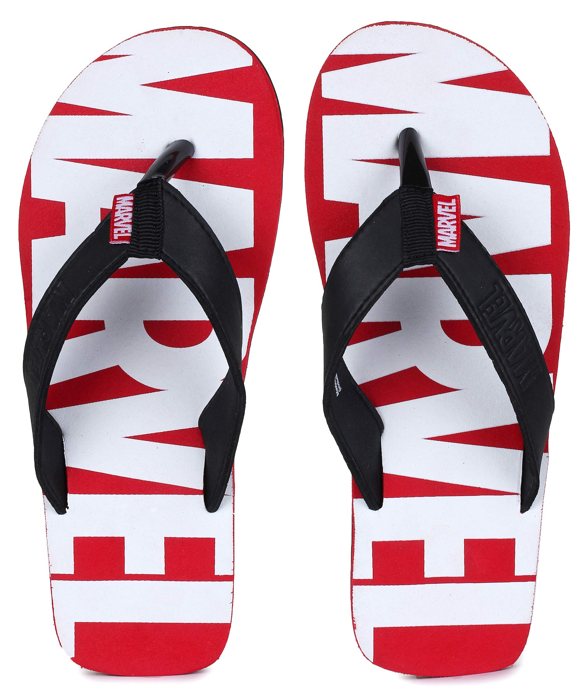 marvel flip flops mens